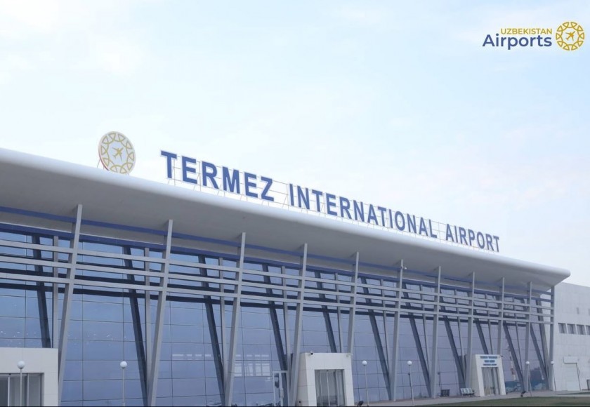 “Термиз” халқаро аэропорти 55 кунлик реконструкциядан сўнг яна ишга туширилди